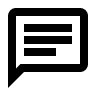 Sprechblasen-Icon